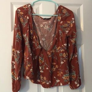 American eagle tie top